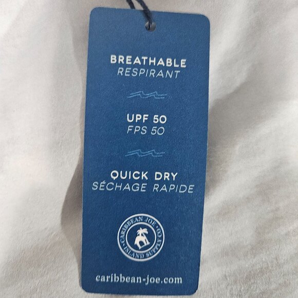 Caribbean joe island Supply Hoodie Medium - Quicky Dry UPF 50 - Picture 4 of 4